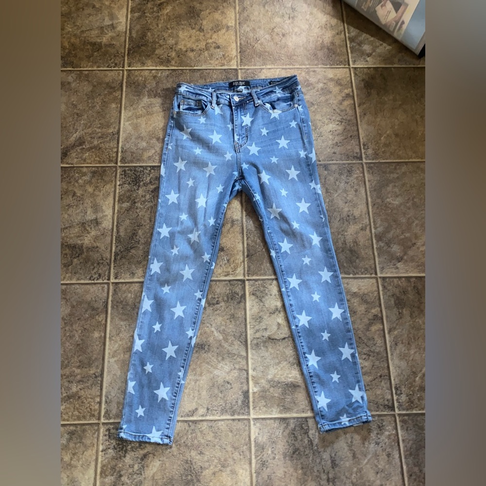 Star patterned Judy Blue jeans